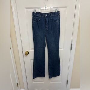 Women’s Anthropologie Pilcro The Icon Bootcut Jeans Button Fly Size 29